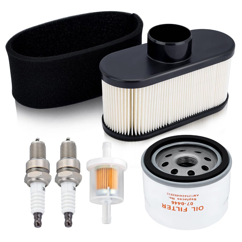 Harbot FR691V FR730V Tune Up Kit Oil Change Kit for Kawasaki FR651V FR730V FS481V FS541V FS600V FS651V FS691V FS730V Engine Replace 11013-7049 11013-0752 11013-7047 Air Filter 49065-7007 Oil Filter - Image 1